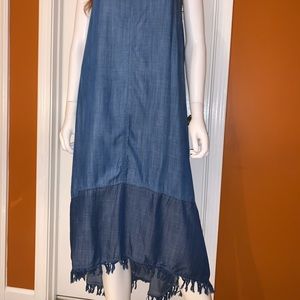 Crown & Ivy Hi Lo Chambray Dress 👗
